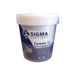 [F12Sigma] Sigma Coating - Formule 12 20Kg Blanc