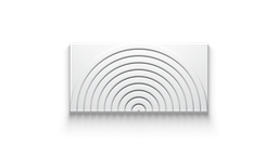 [NMCCANELÉRL] NMC - Panneaux muraux ARSTYL® CANELÉ R L PU 300mm diam.14,5 | pc.